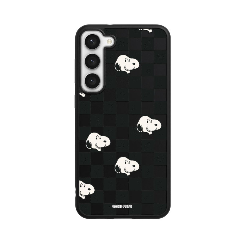Galaxy S23 + Base Case Snoopy Checked Pattern