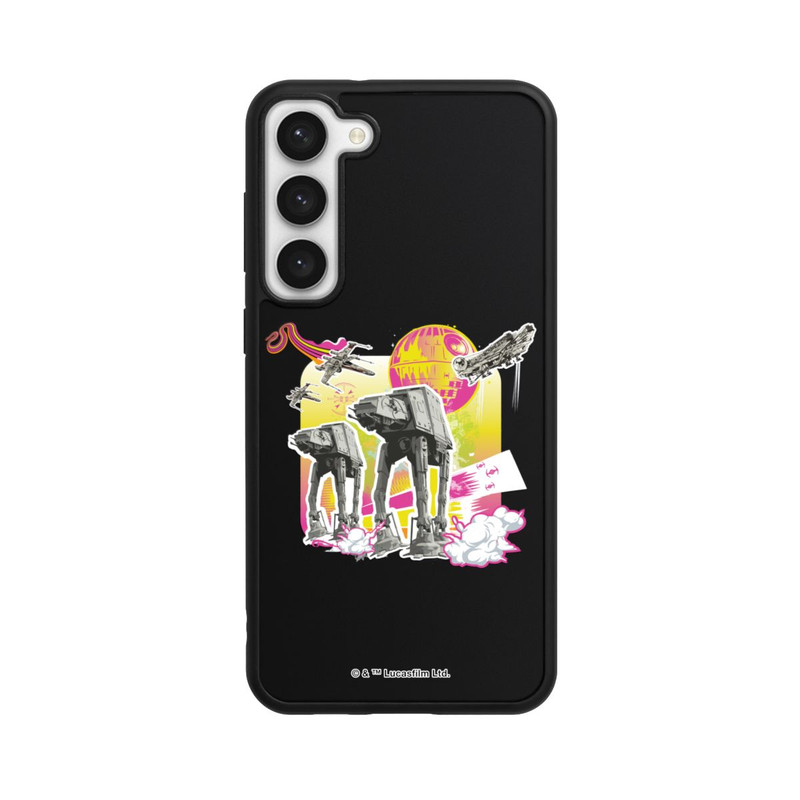 Galaxy S23 + Base Case AT-AT All Terrain Armored Transport Neon Star Wars