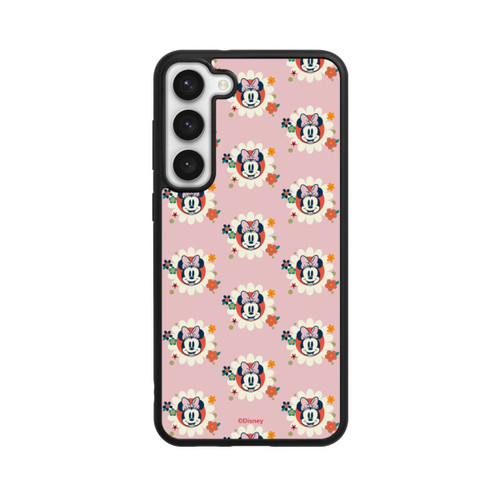 Samsung Galaxy S23+ Base Case Minnie's Magic Flowers Retro Pattern