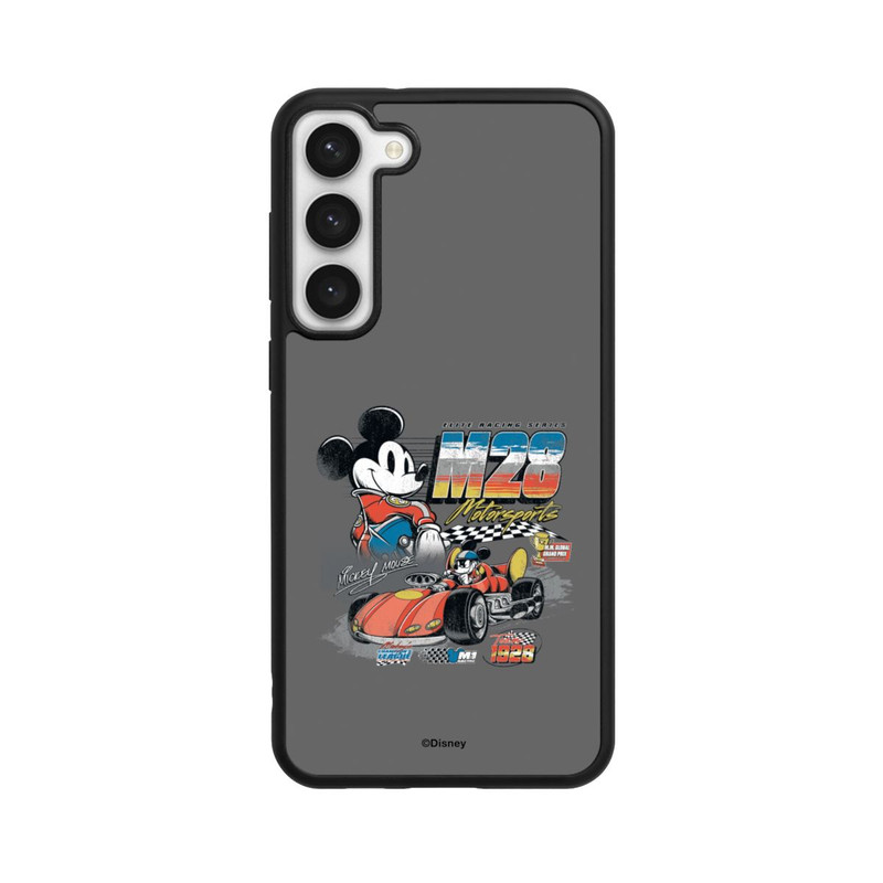Galaxy S23 + Base Case Micky Maus Rennfahrer Auto M28