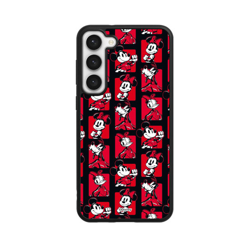 Samsung Galaxy S23+ Base Case Micky Maus Racing Muster Rot