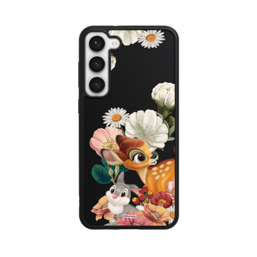 Samsung Galaxy S23+ Base Case Bambi und Klopfer Blumen Transparent