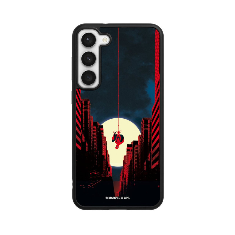 Galaxy S23 + Base Case Spider-Man Marvel between Skyscrapers