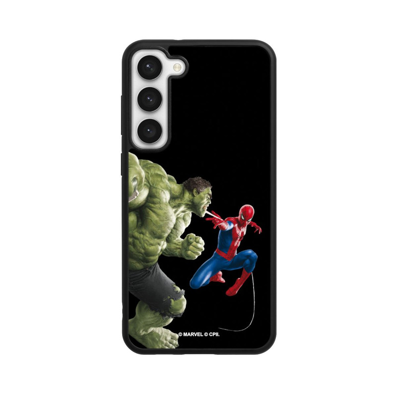 Galaxy S23 + Base Case Spider-Man und Hulk