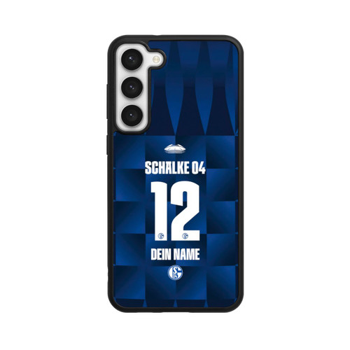 Samsung Galaxy S23+ Base Case Schalke 04 Trikot Personalisierbar 26-27