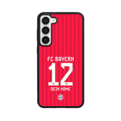 Samsung Galaxy S23+ Base Case FC Bayern München Trikot Personalisierbar 26-27