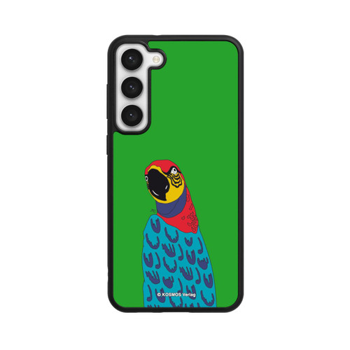 Samsung Galaxy S23+ Base Case Drei Fragezeichen und der Super-Papagei