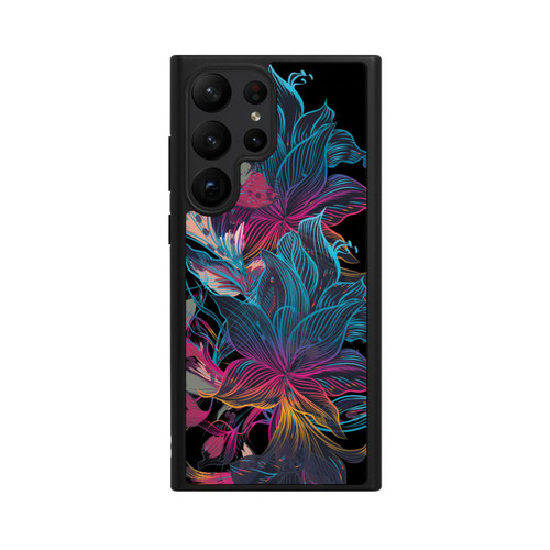 Samsung Galaxy S23 Ultra Base Case Neon Flower Power