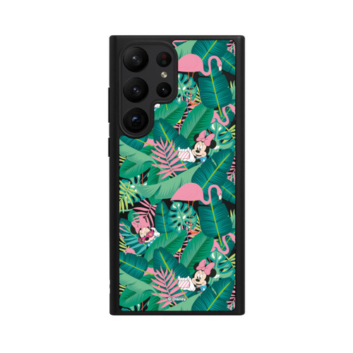 Samsung Galaxy S23 Ultra Base Case Minnie Summer Palmblätter ohne Hintergrund