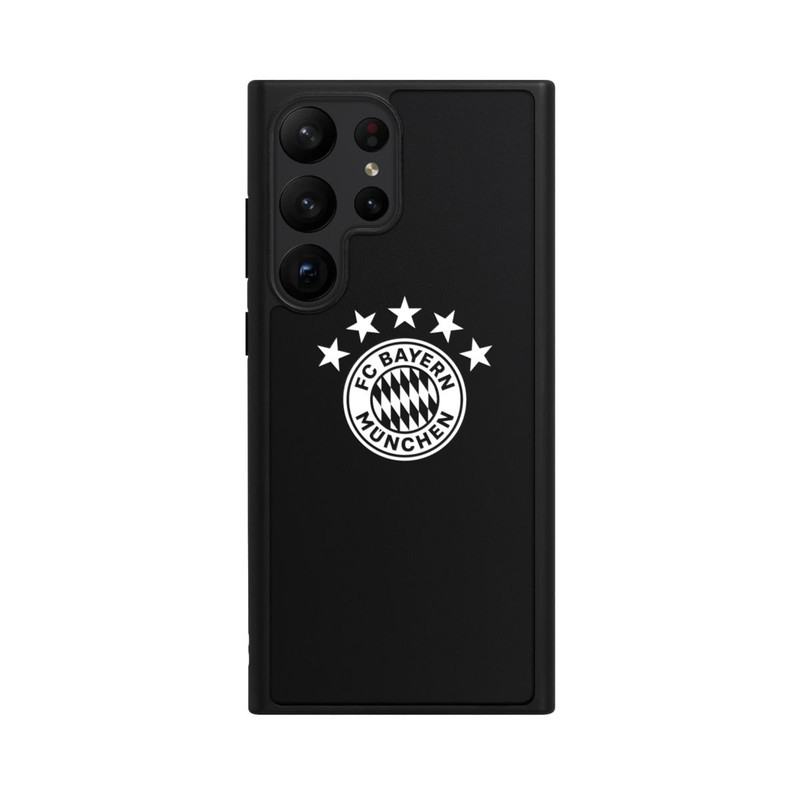 Galaxy S23 Ultra Base Case FCB Logo einfarbig mit Sternen - ohne Hintergrund