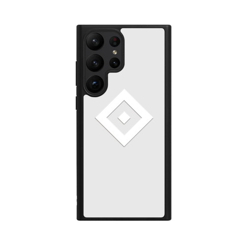 Samsung Galaxy S23 Ultra Base Case Rauten Logo auf HSV Grau