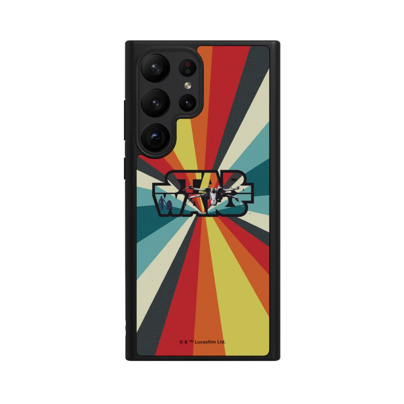 Galaxy S23 Ultra Base Case Retro X-Wing Star Wars Logo