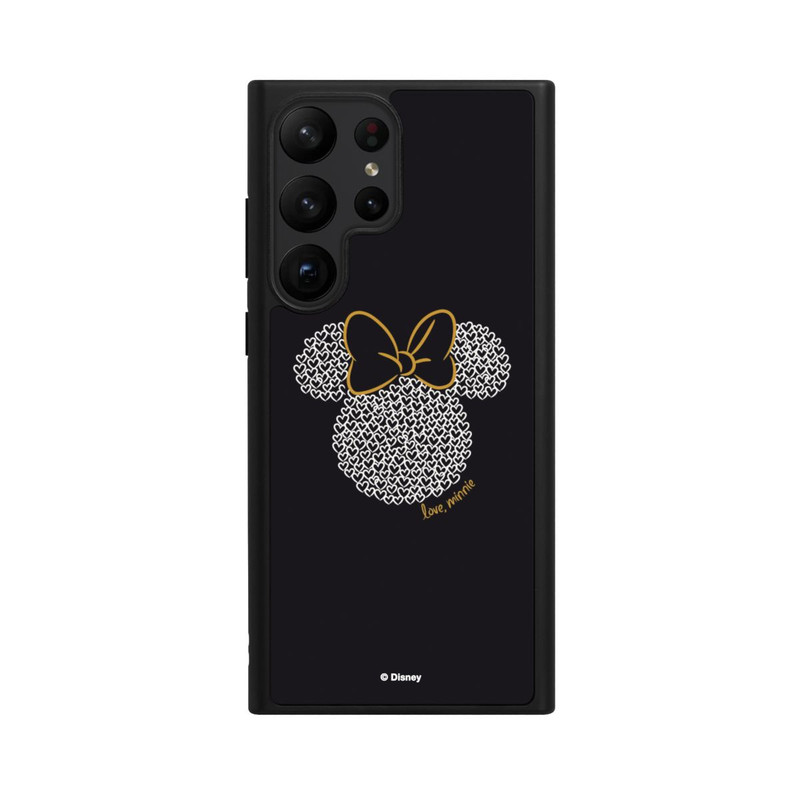 Galaxy S23 Ultra Base Case Minnie Black and White