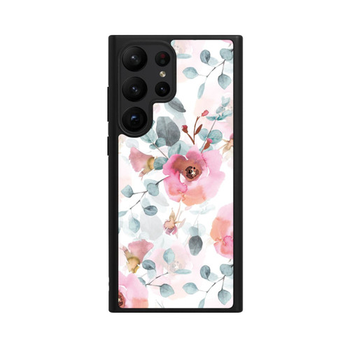 Samsung Galaxy S23 Ultra Base Case Aquarell Blumentapete