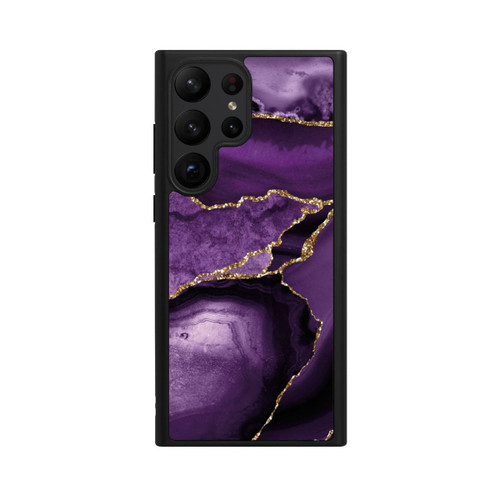 Samsung Galaxy S23 Ultra Base Case Lila Marmor Landschaft