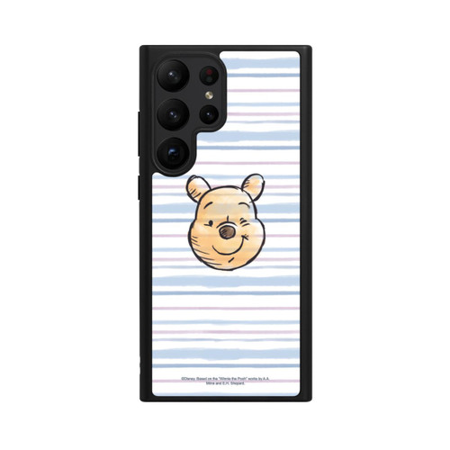 Samsung Galaxy S23 Ultra Base Case Winnie Puuh auf Streifen