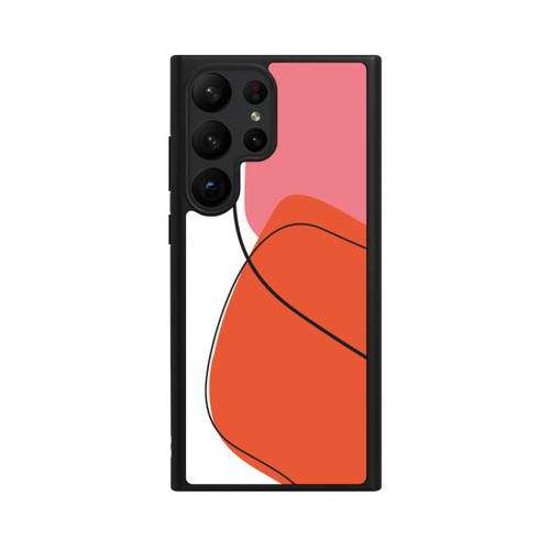 Samsung Galaxy S23 Ultra Base Case Meine orangefarbene Kunst