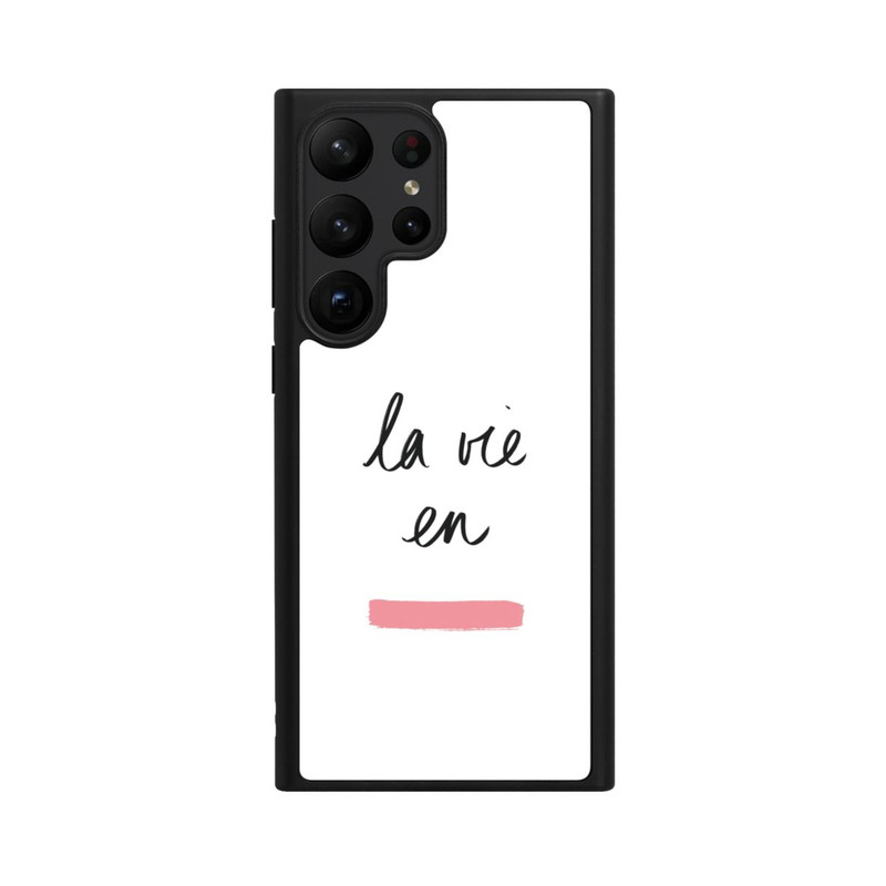 Galaxy S23 Ultra Base Case La Vie en Rosa