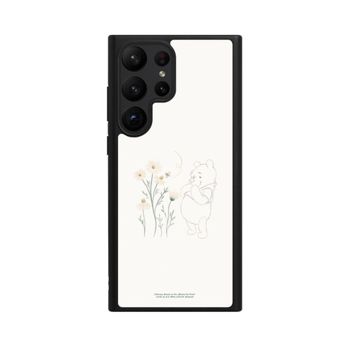 Samsung Galaxy S23 Ultra Base Case Winnie Puuh sieht sich Gänseblümchen an