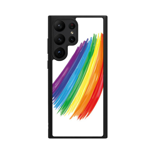 Samsung Galaxy S23 Ultra Base Case Rainbow Paint Brush