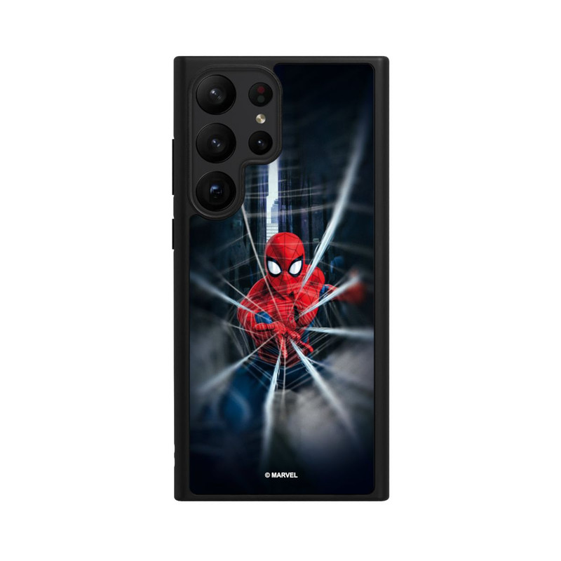 Galaxy S23 Ultra Base Case Spider-Man Webs In Action