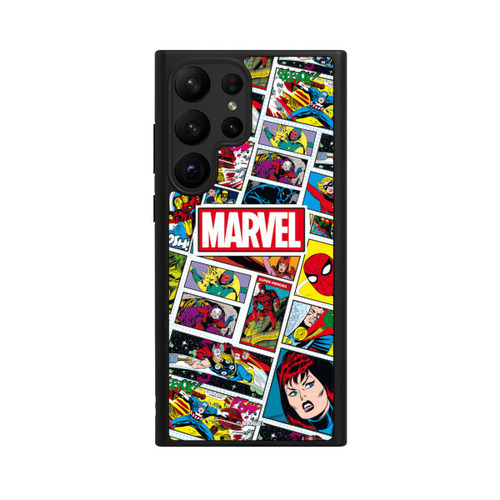 Samsung Galaxy S23 Ultra Base Case Marvel Comic Pattern