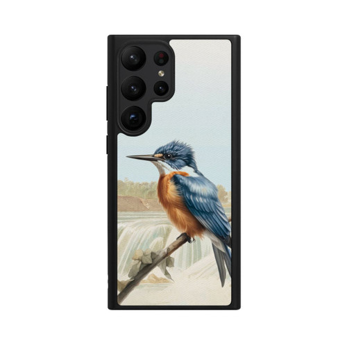 Samsung Galaxy S23 Ultra Base Case Eisvogel Retro