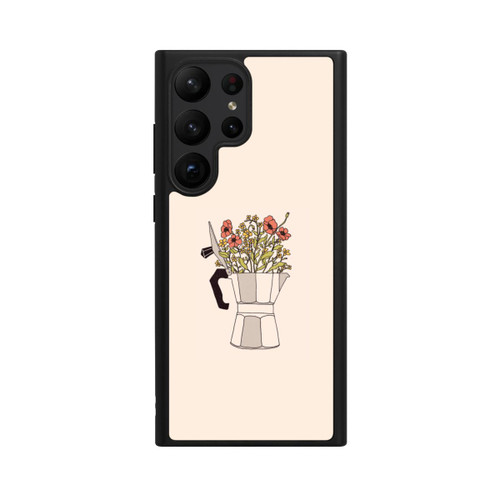 Samsung Galaxy S23 Ultra Base Case Moka Blumen