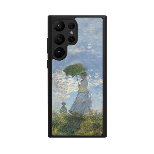 Samsung Galaxy S23 Ultra Base Case Frau mit Sonnenschirm - Monet
