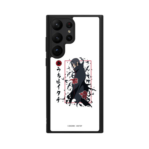 Samsung Galaxy S23 Ultra Base Case Itachi Krähen Weiß