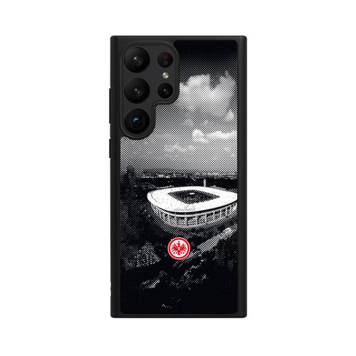 Samsung Galaxy S23 Ultra Base Case SGE Stadion Schwarz Weiß