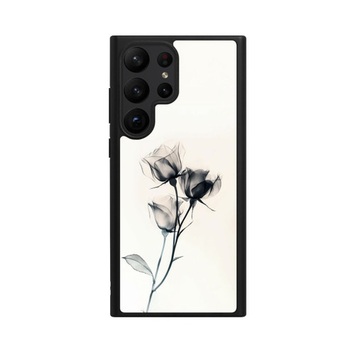 Samsung Galaxy S23 Ultra Base Case Schwarze Blume
