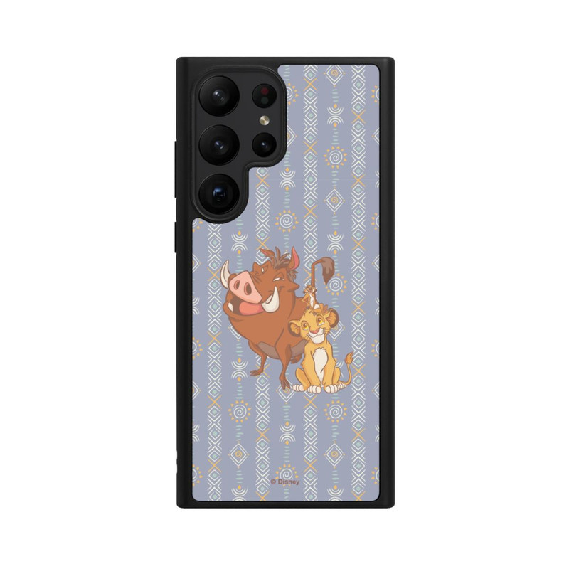 Galaxy S23 Ultra Base Case Simba Timon und Pumbaa
