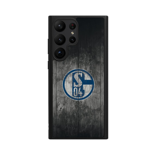 Samsung Galaxy S23 Ultra Base Case Schalke 04 Holz Look
