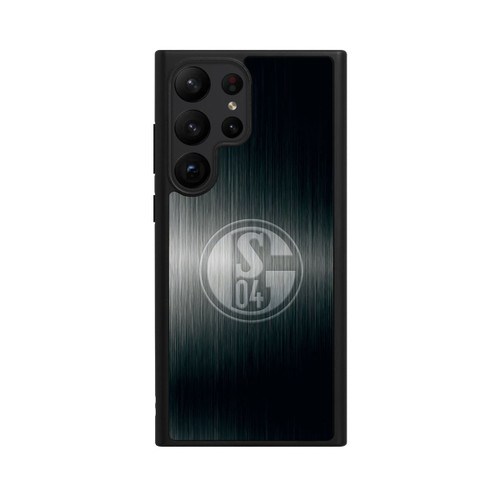 Samsung Galaxy S23 Ultra Base Case Schalke 04 Metall Look