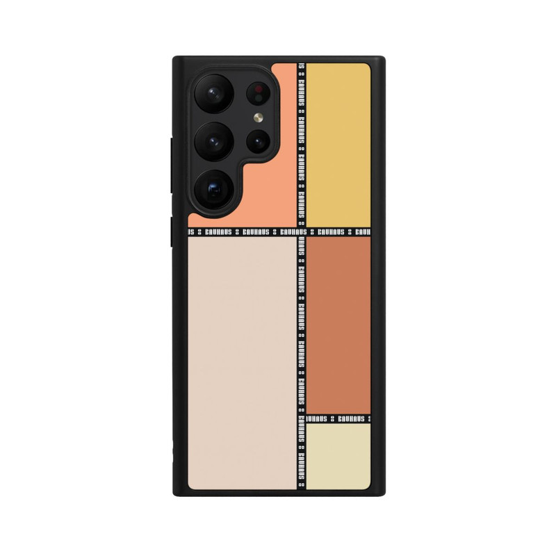 Galaxy S23 Ultra Base Case Bauhaus Squares-Pastel