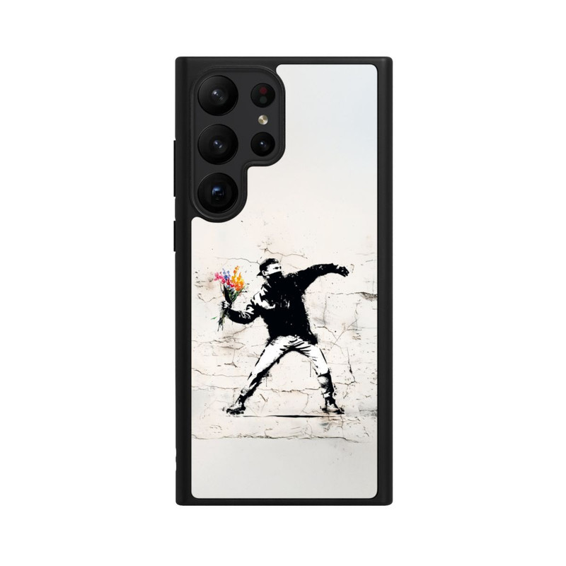 Galaxy S23 Ultra Base Case Flowers Up Artwork