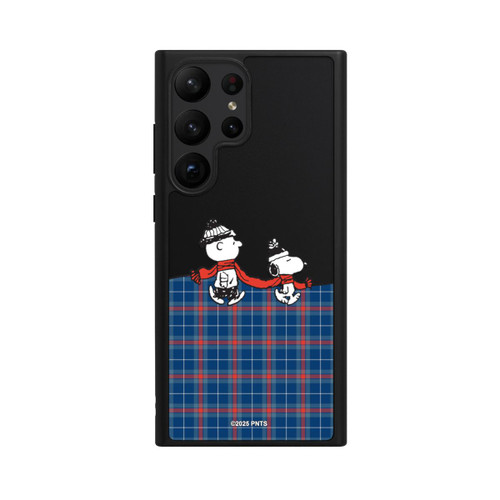 Samsung Galaxy S23 Ultra Base Case Peanuts Weihnachtspulli Transparent