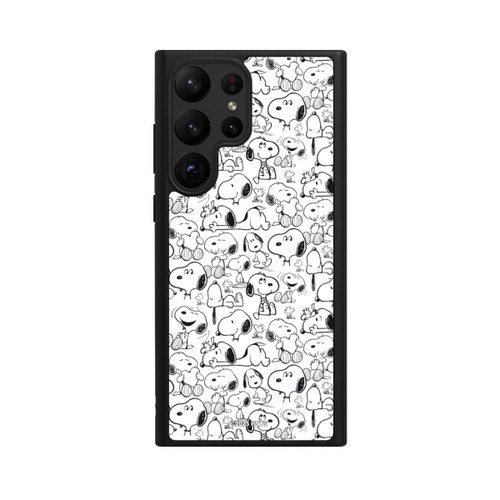 Samsung Galaxy S23 Ultra Base Case Classic Snoopy Pattern White