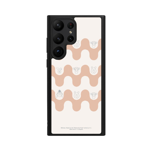 Samsung Galaxy S23 Ultra Base Case Winnie Puuh und Freunde Wellenmuster