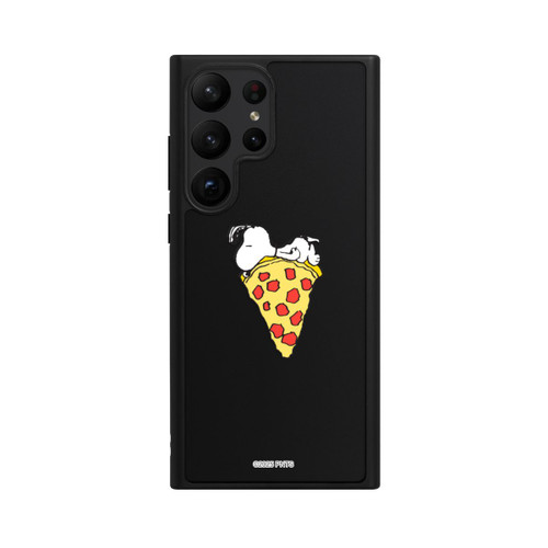Samsung Galaxy S23 Ultra Base Case Snoopy Pizza Transparent