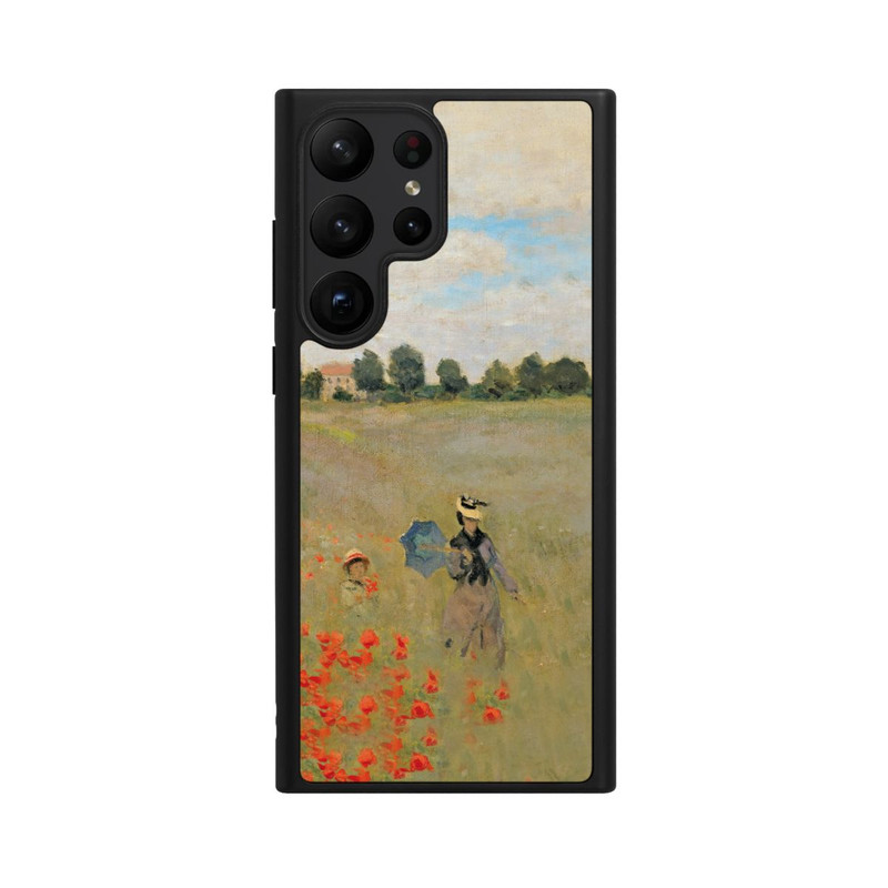 Galaxy S23 Ultra Base Case Mohnfeld bei Argenteuil