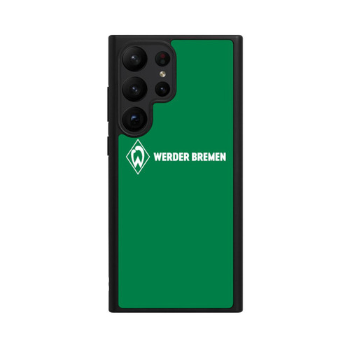 Samsung Galaxy S23 Ultra Base Case Werder Bremen Schriftzug Raute Grün