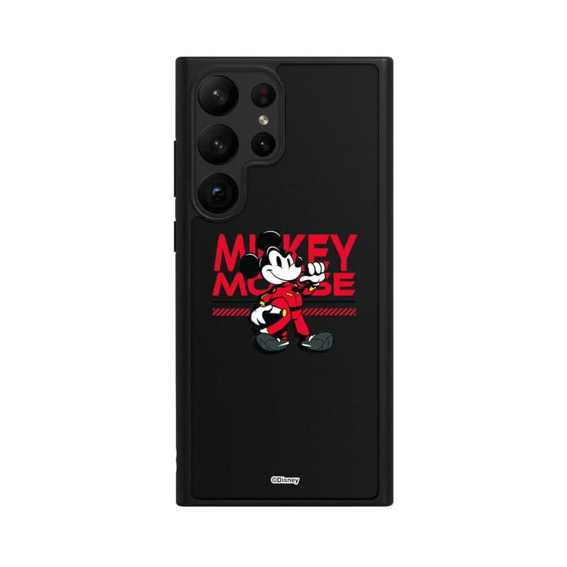 Galaxy S23 Ultra Base Case Micky Maus Rennfahrer Transparent