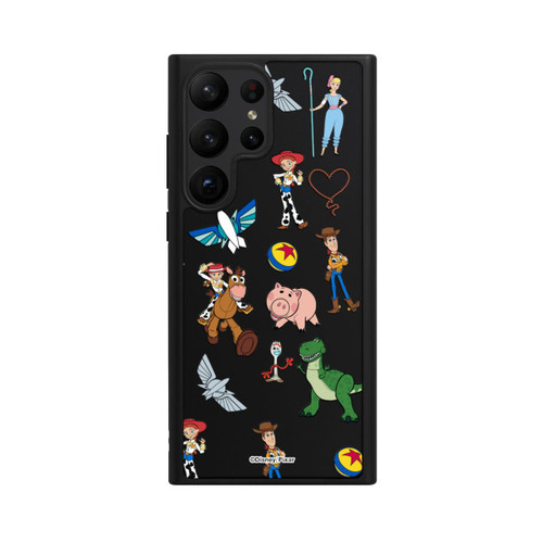 Samsung Galaxy S23 Ultra Base Case Toy Story 5 Hero Toys Pattern Transparent