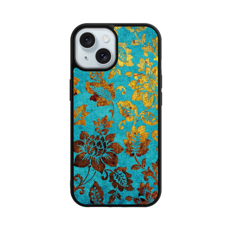 iPhone 15 Base Case Blue Vintage