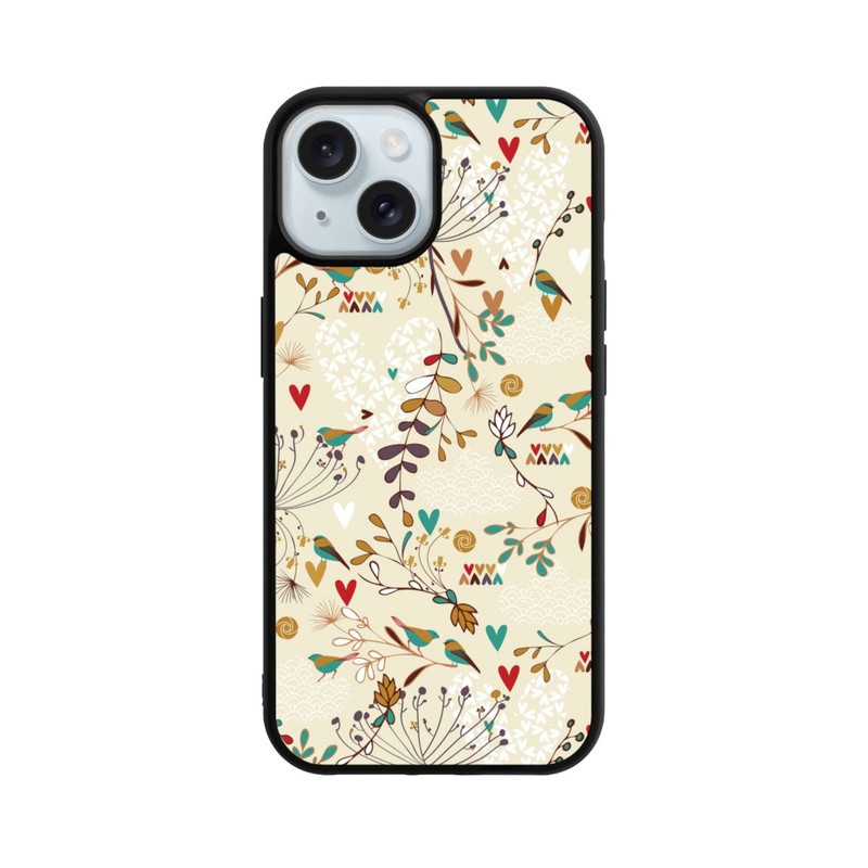 iPhone 15 Base Case Blumenwildnis