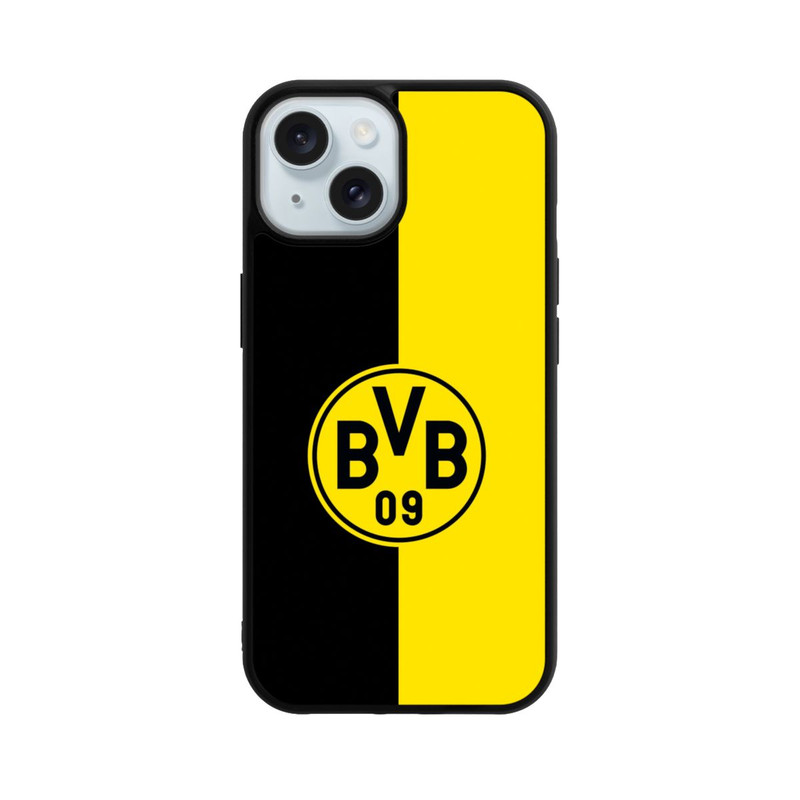 iPhone 15 Base Case BVB Schwarz / Gelb