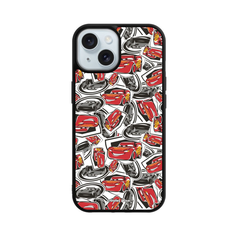 iPhone 15 Base Case Cars 3 Retro Muster