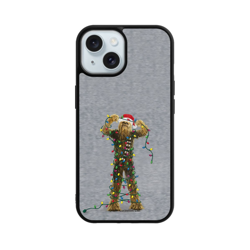 iPhone 15 Base Case Chewbacca Christmas Lights